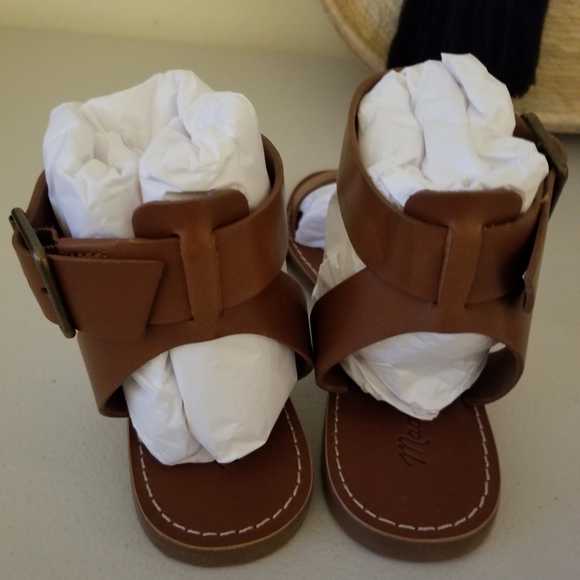 Madewell Leather Ankle Strap Sandals - Picture 5 of 5